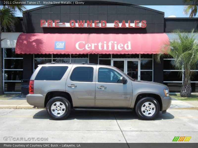 Mocha Steel Metallic / Ebony 2011 Chevrolet Tahoe LT
