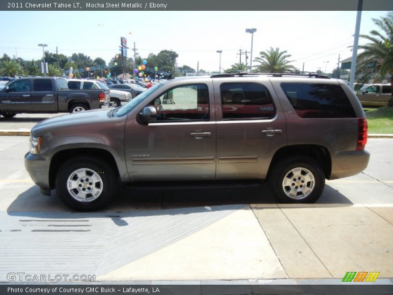 Mocha Steel Metallic / Ebony 2011 Chevrolet Tahoe LT