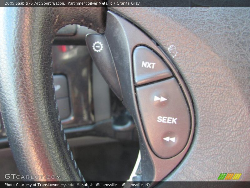 Controls of 2005 9-5 Arc Sport Wagon