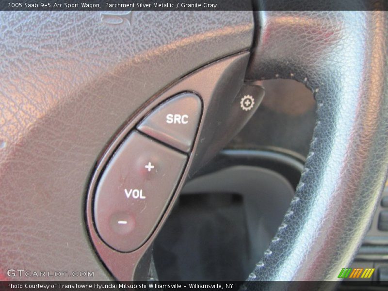 Controls of 2005 9-5 Arc Sport Wagon