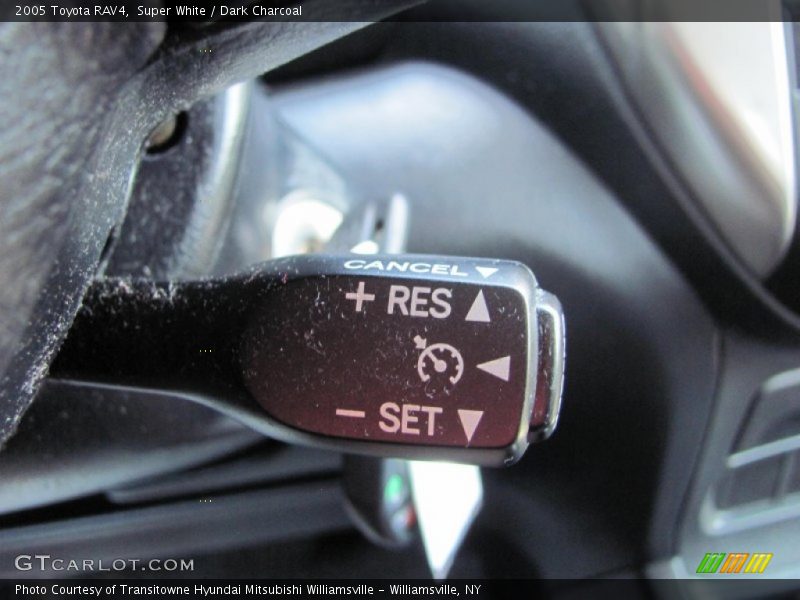 Super White / Dark Charcoal 2005 Toyota RAV4