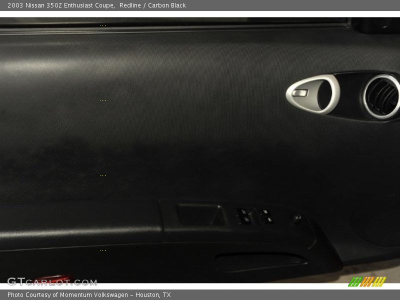 Redline / Carbon Black 2003 Nissan 350Z Enthusiast Coupe
