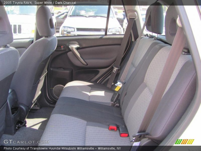 Super White / Dark Charcoal 2005 Toyota RAV4