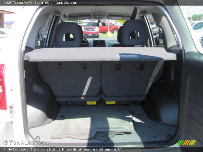 Super White / Dark Charcoal 2005 Toyota RAV4