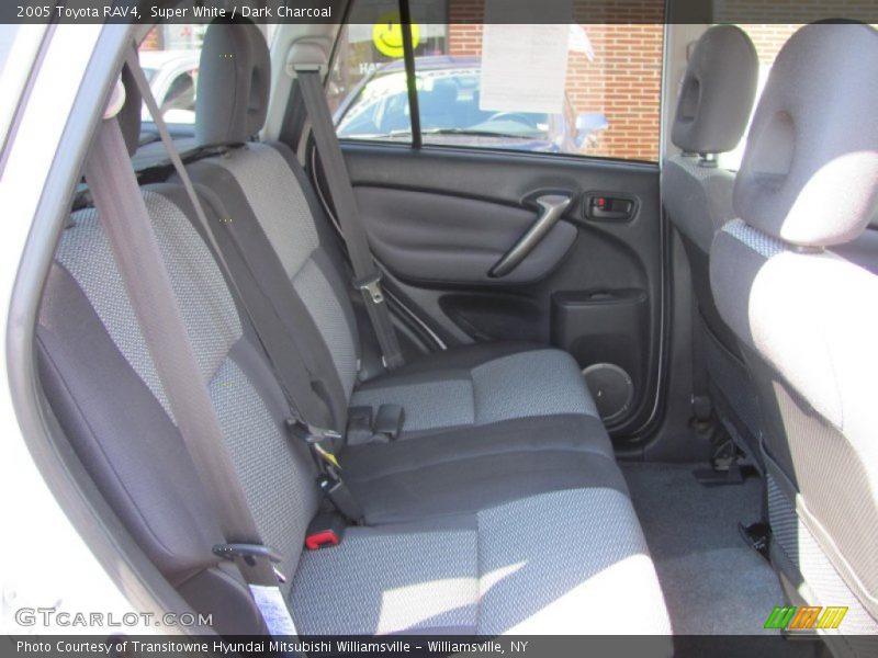 Super White / Dark Charcoal 2005 Toyota RAV4