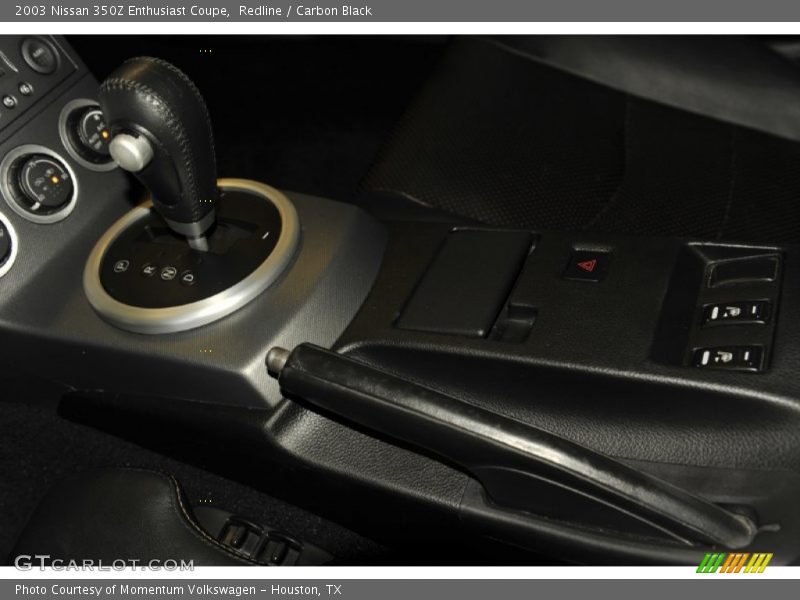 Redline / Carbon Black 2003 Nissan 350Z Enthusiast Coupe