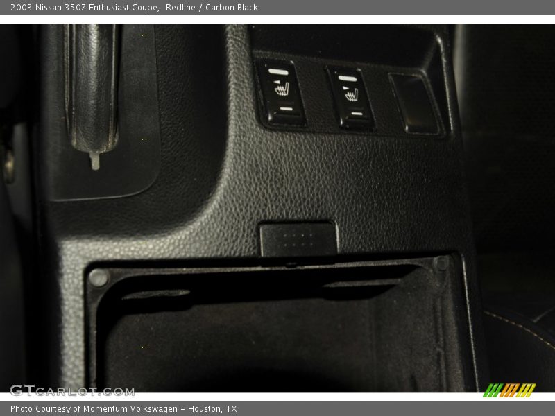 Redline / Carbon Black 2003 Nissan 350Z Enthusiast Coupe