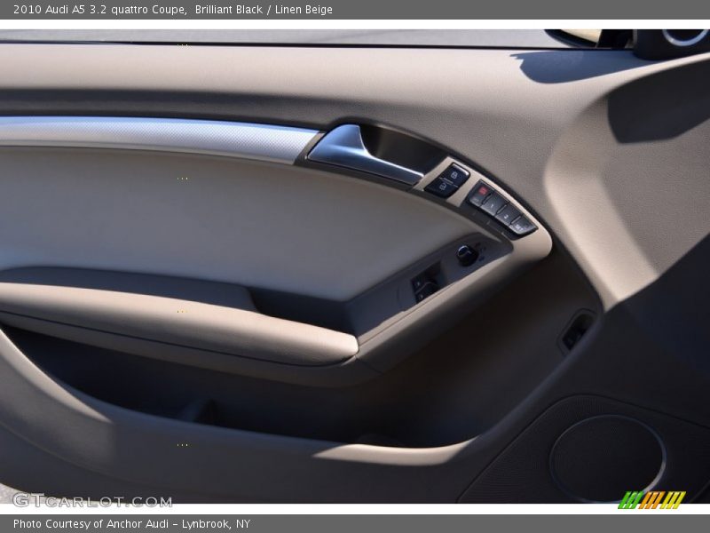 Brilliant Black / Linen Beige 2010 Audi A5 3.2 quattro Coupe