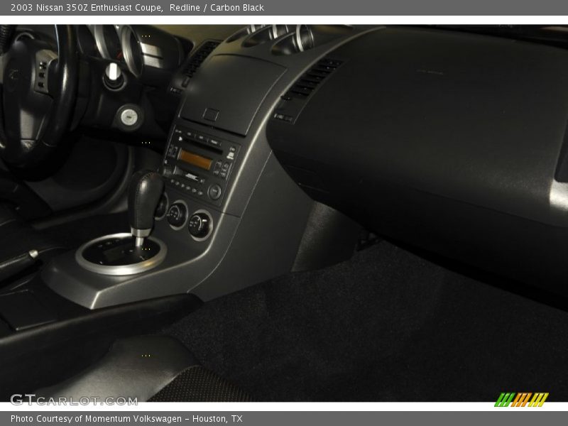 Redline / Carbon Black 2003 Nissan 350Z Enthusiast Coupe