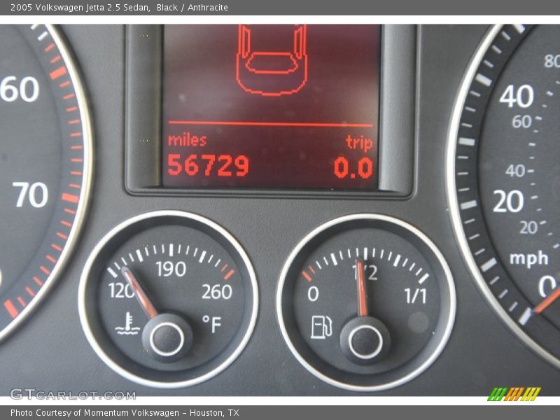 Black / Anthracite 2005 Volkswagen Jetta 2.5 Sedan