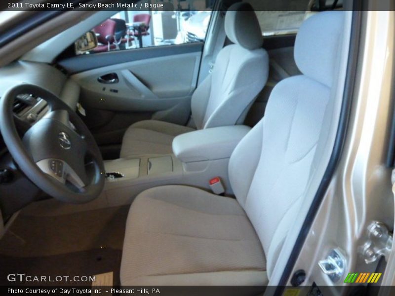 Sandy Beach Metallic / Bisque 2011 Toyota Camry LE