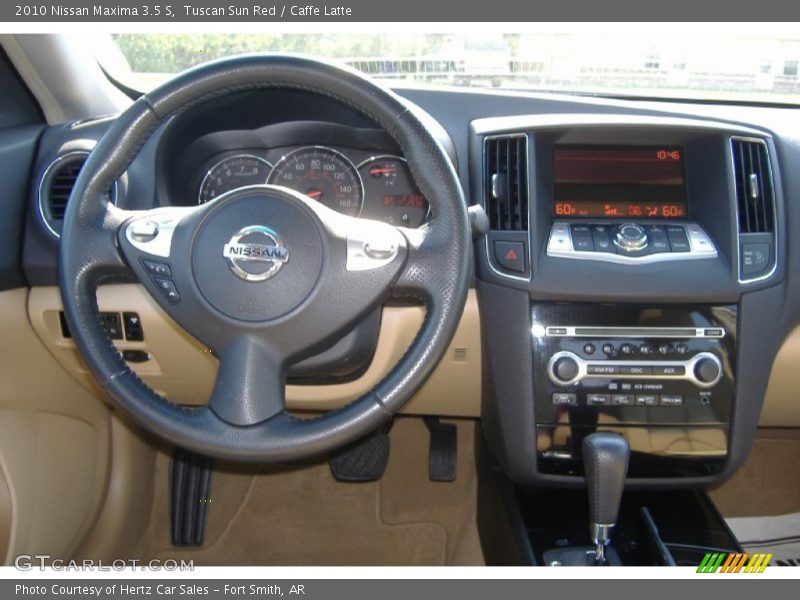 Tuscan Sun Red / Caffe Latte 2010 Nissan Maxima 3.5 S