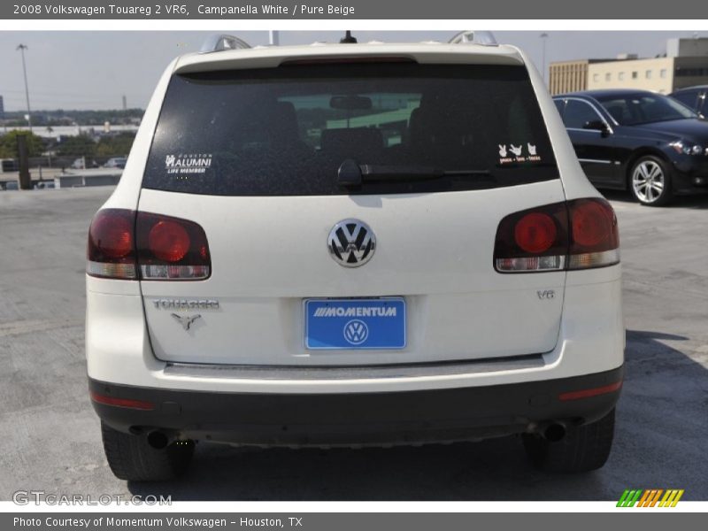 Campanella White / Pure Beige 2008 Volkswagen Touareg 2 VR6