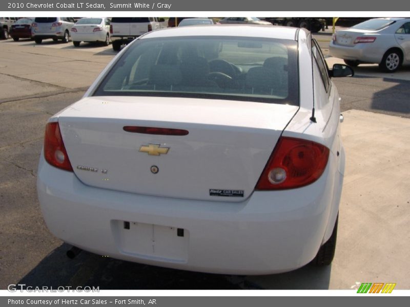 Summit White / Gray 2010 Chevrolet Cobalt LT Sedan