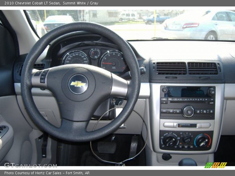 Summit White / Gray 2010 Chevrolet Cobalt LT Sedan