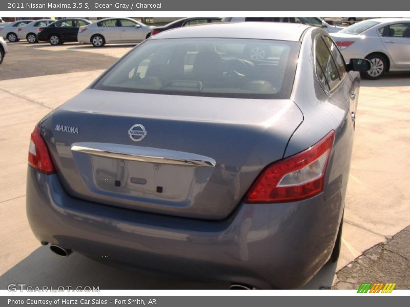 Ocean Gray / Charcoal 2011 Nissan Maxima 3.5 S