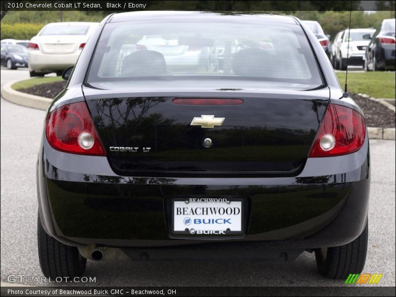 Black / Ebony 2010 Chevrolet Cobalt LT Sedan