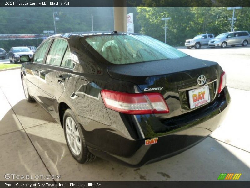 Black / Ash 2011 Toyota Camry LE