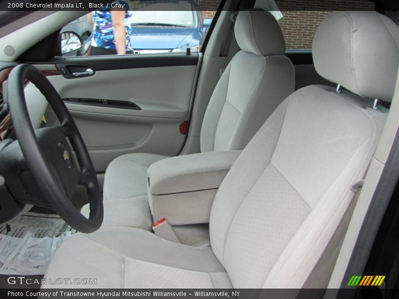 Black / Gray 2008 Chevrolet Impala LT