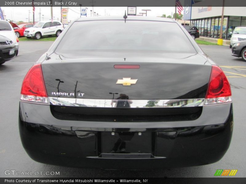 Black / Gray 2008 Chevrolet Impala LT