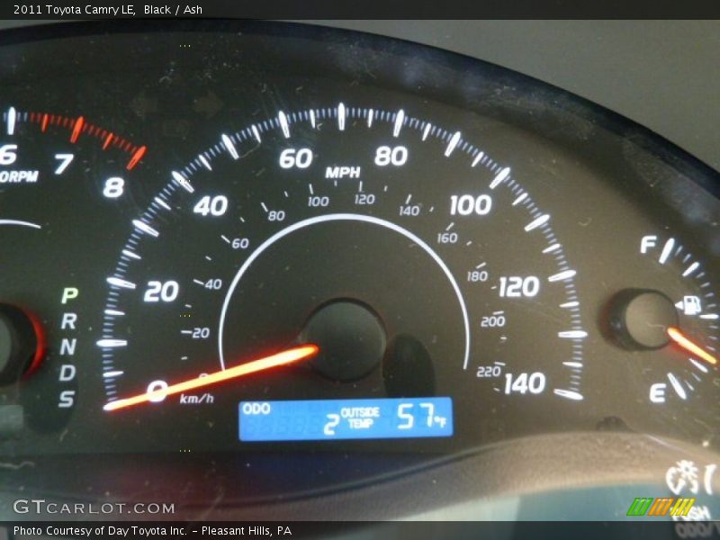 Black / Ash 2011 Toyota Camry LE