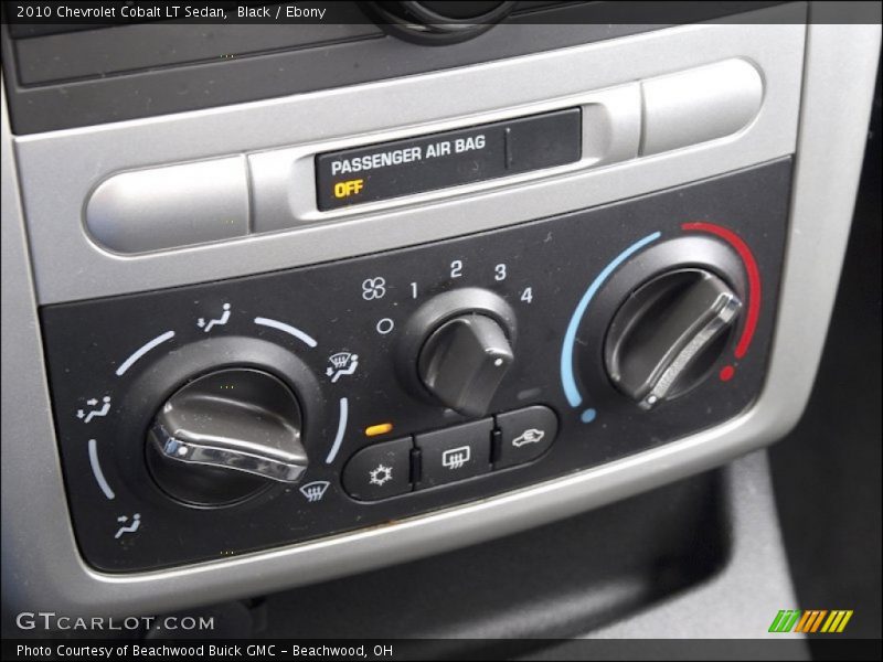 Black / Ebony 2010 Chevrolet Cobalt LT Sedan