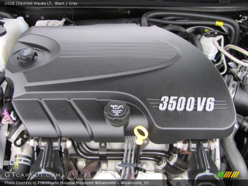 Black / Gray 2008 Chevrolet Impala LT