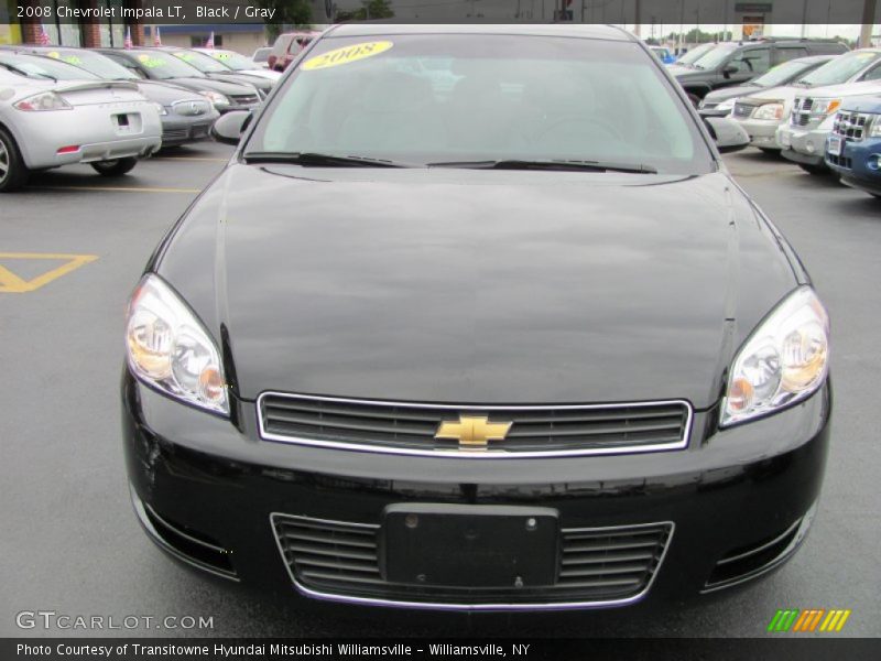 Black / Gray 2008 Chevrolet Impala LT