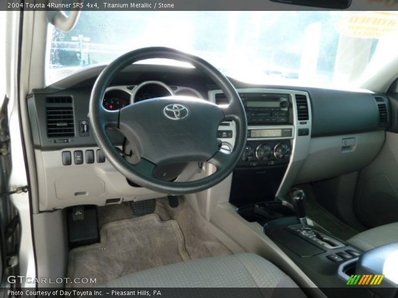 Titanium Metallic / Stone 2004 Toyota 4Runner SR5 4x4