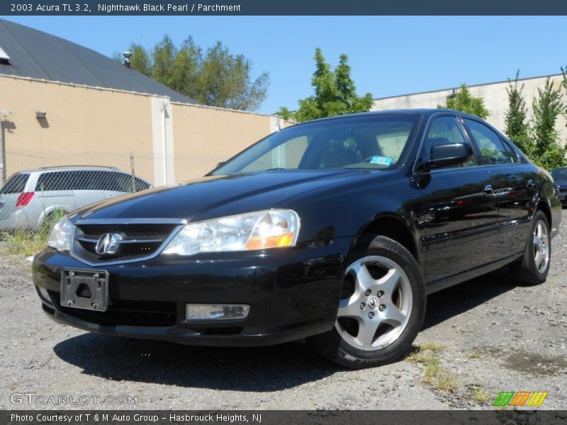 Nighthawk Black Pearl / Parchment 2003 Acura TL 3.2