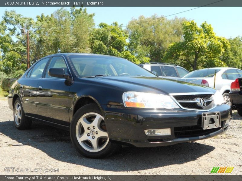Nighthawk Black Pearl / Parchment 2003 Acura TL 3.2