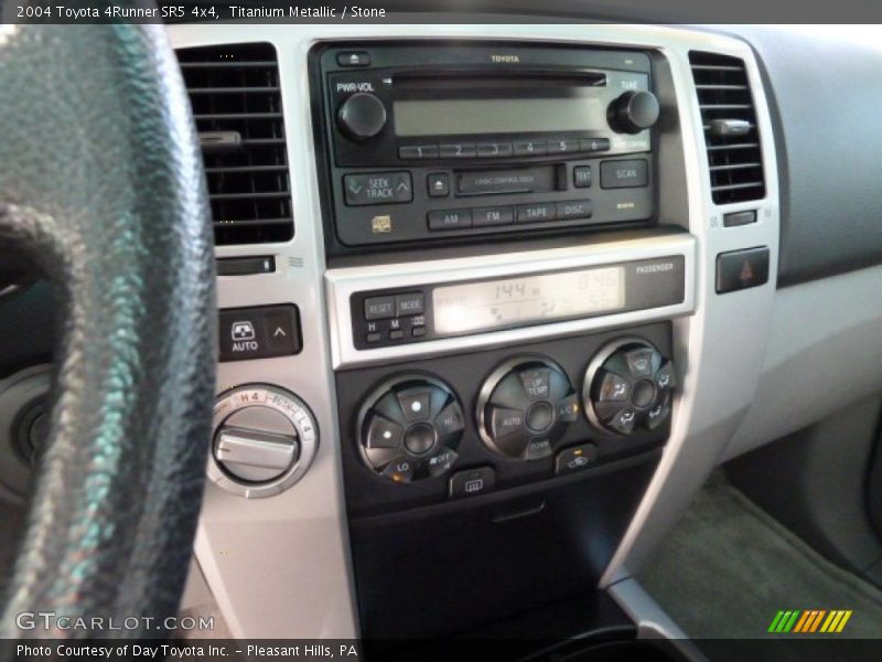 Titanium Metallic / Stone 2004 Toyota 4Runner SR5 4x4