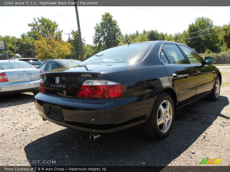Nighthawk Black Pearl / Parchment 2003 Acura TL 3.2