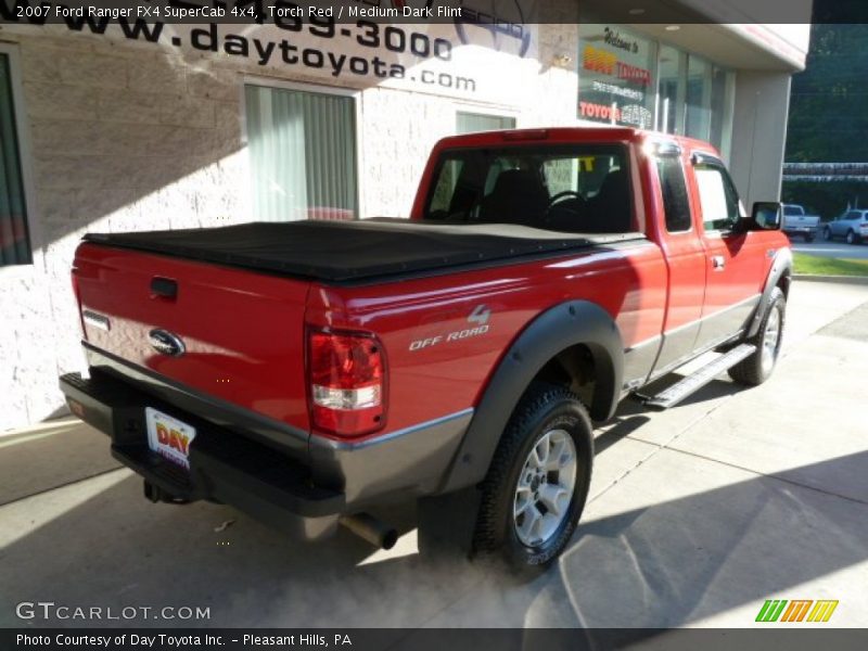Torch Red / Medium Dark Flint 2007 Ford Ranger FX4 SuperCab 4x4