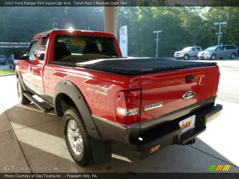 Torch Red / Medium Dark Flint 2007 Ford Ranger FX4 SuperCab 4x4