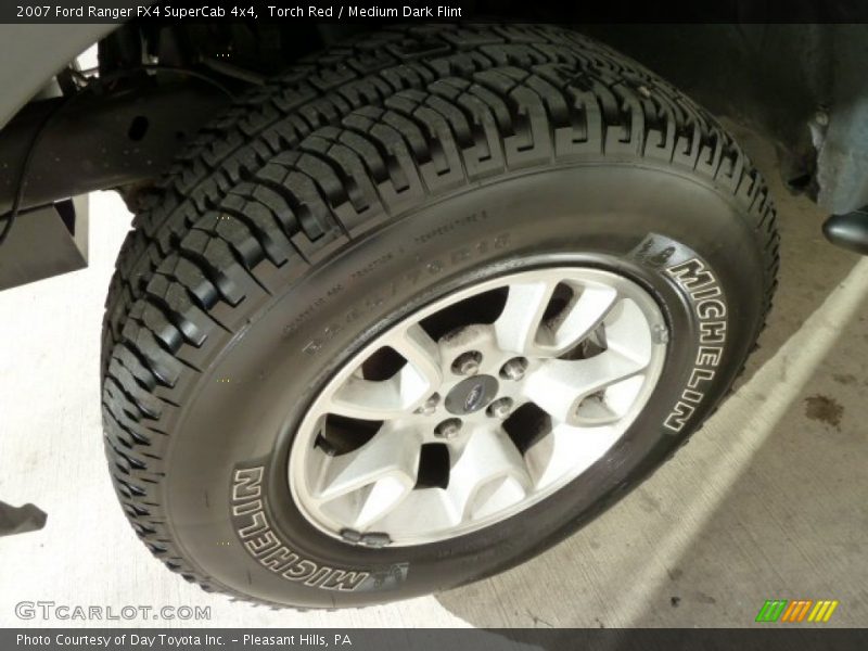 Torch Red / Medium Dark Flint 2007 Ford Ranger FX4 SuperCab 4x4
