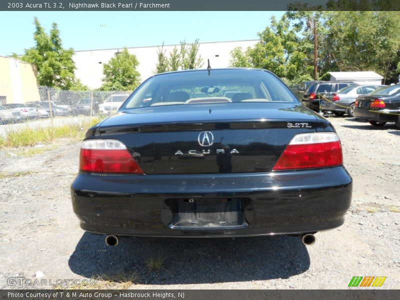 Nighthawk Black Pearl / Parchment 2003 Acura TL 3.2