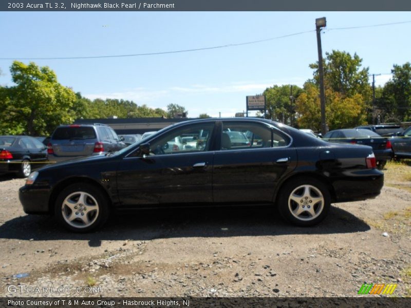 Nighthawk Black Pearl / Parchment 2003 Acura TL 3.2