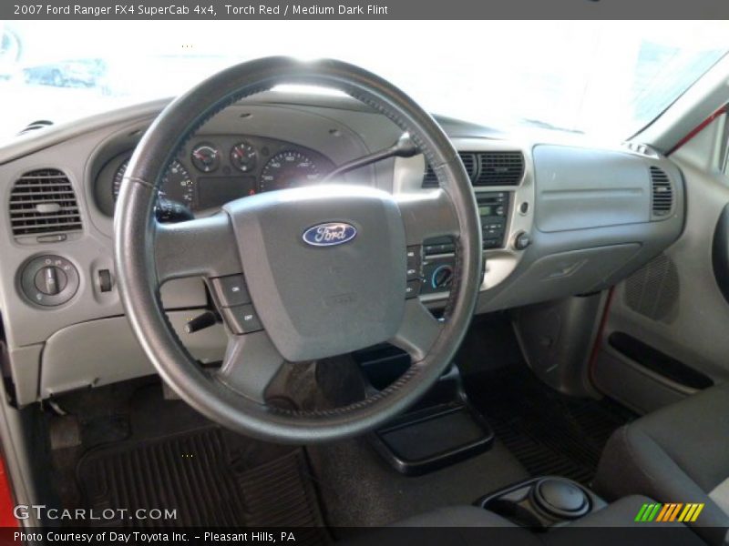 Torch Red / Medium Dark Flint 2007 Ford Ranger FX4 SuperCab 4x4