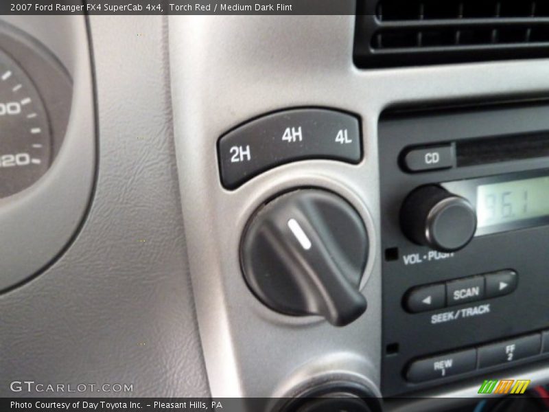 Torch Red / Medium Dark Flint 2007 Ford Ranger FX4 SuperCab 4x4