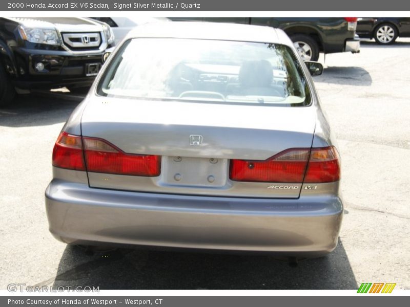 Signet Silver Metallic / Quartz 2000 Honda Accord EX V6 Sedan