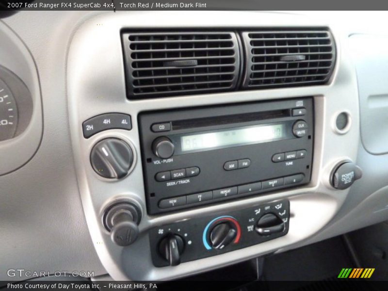 Torch Red / Medium Dark Flint 2007 Ford Ranger FX4 SuperCab 4x4