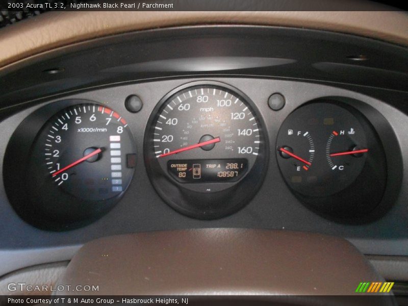  2003 TL 3.2 3.2 Gauges