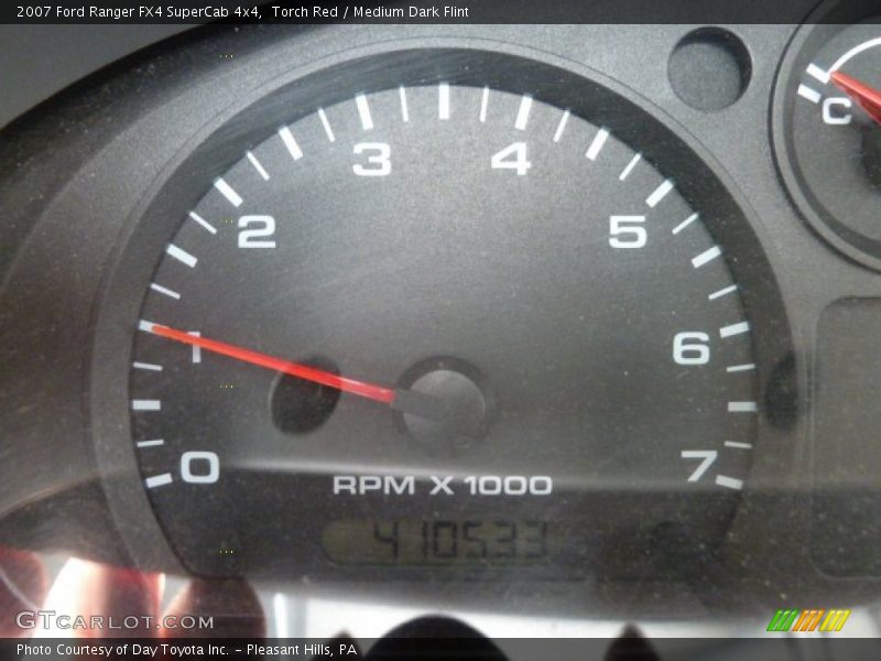 Torch Red / Medium Dark Flint 2007 Ford Ranger FX4 SuperCab 4x4