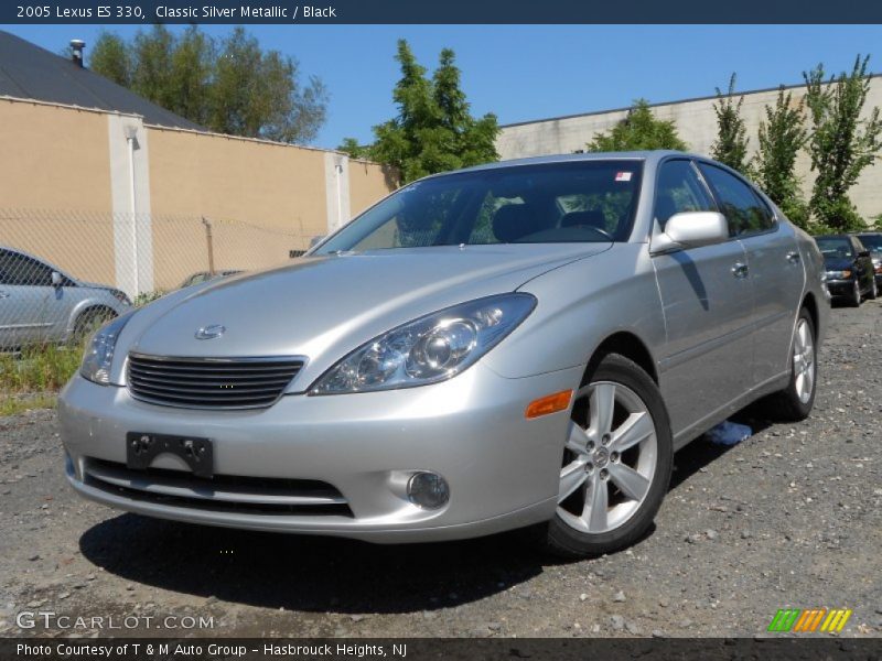Classic Silver Metallic / Black 2005 Lexus ES 330