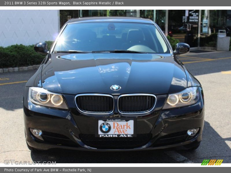 Black Sapphire Metallic / Black 2011 BMW 3 Series 328i Sports Wagon