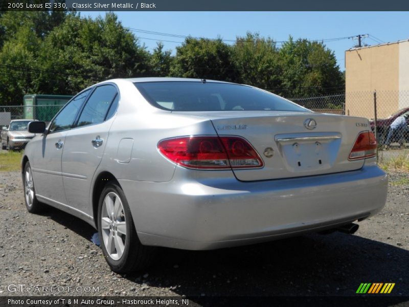 Classic Silver Metallic / Black 2005 Lexus ES 330