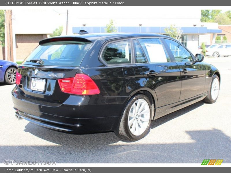 Black Sapphire Metallic / Black 2011 BMW 3 Series 328i Sports Wagon