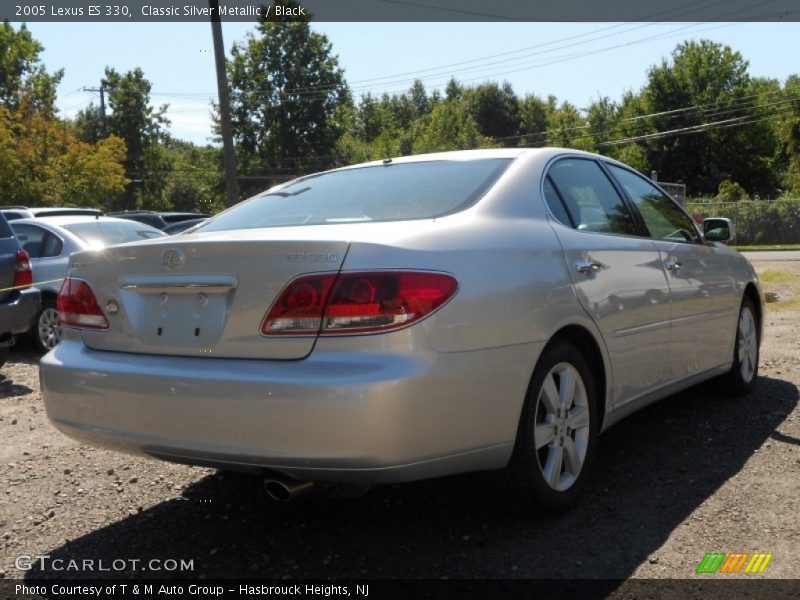 Classic Silver Metallic / Black 2005 Lexus ES 330