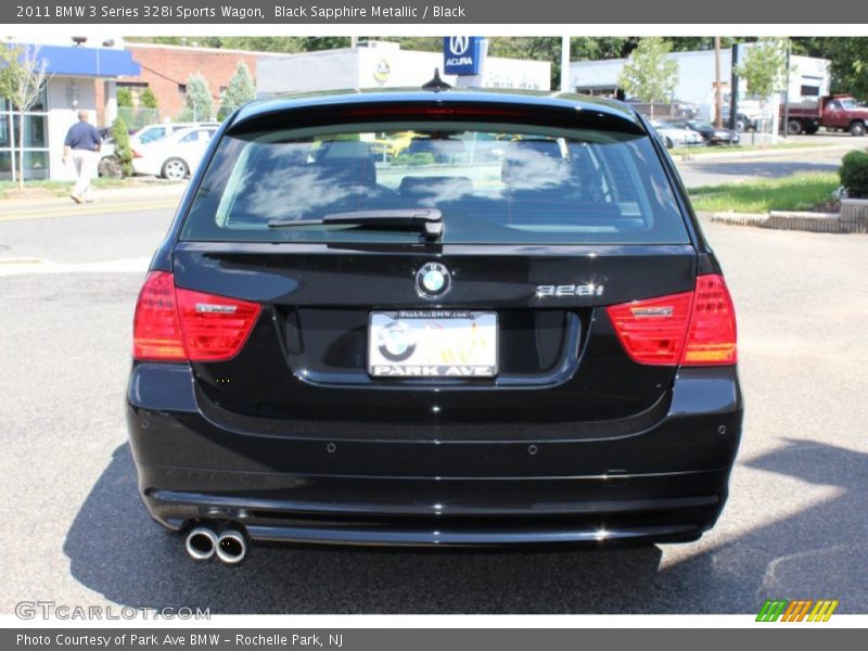 Black Sapphire Metallic / Black 2011 BMW 3 Series 328i Sports Wagon